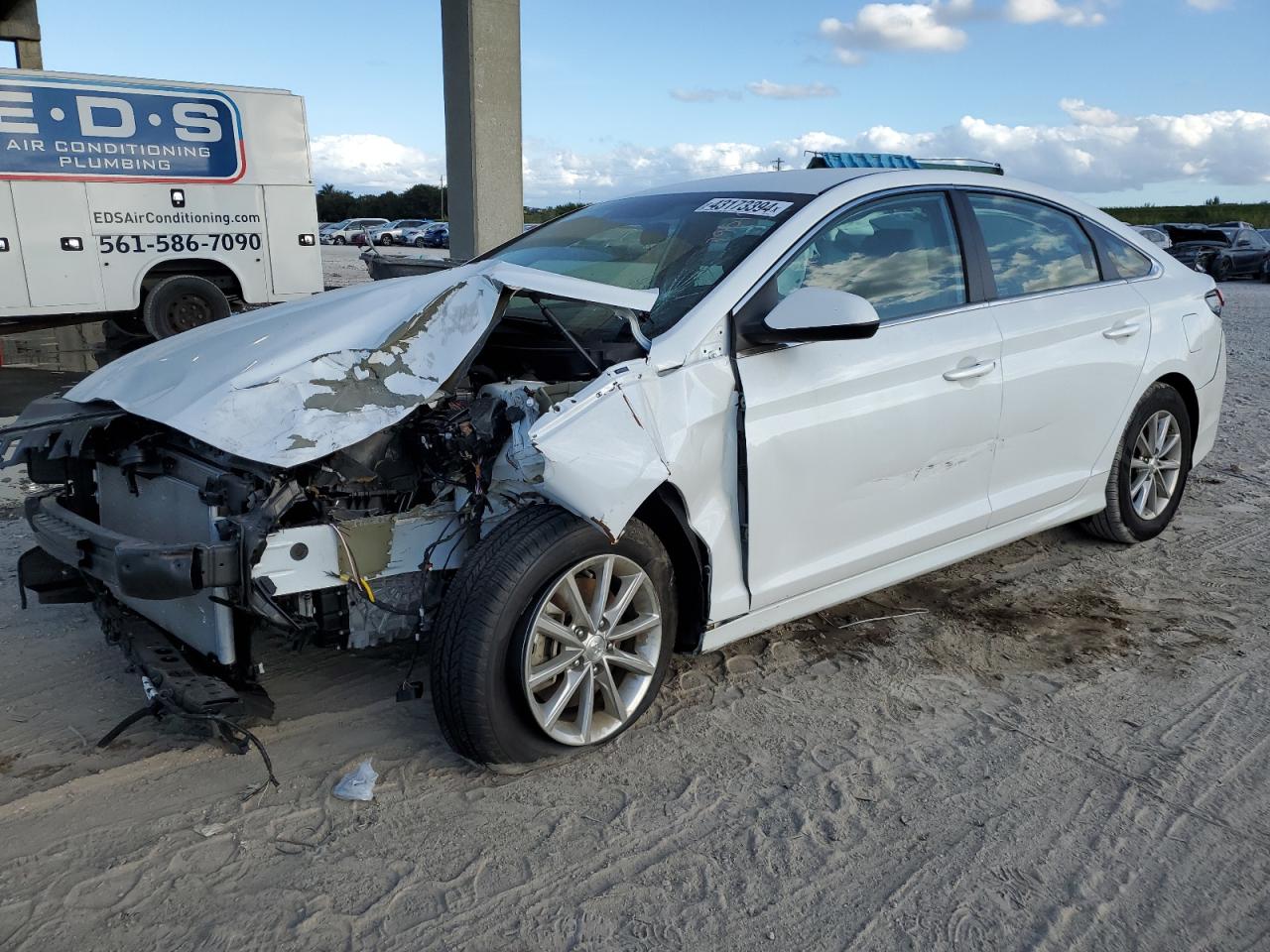 HYUNDAI SONATA 2019 5npe24af9kh795128