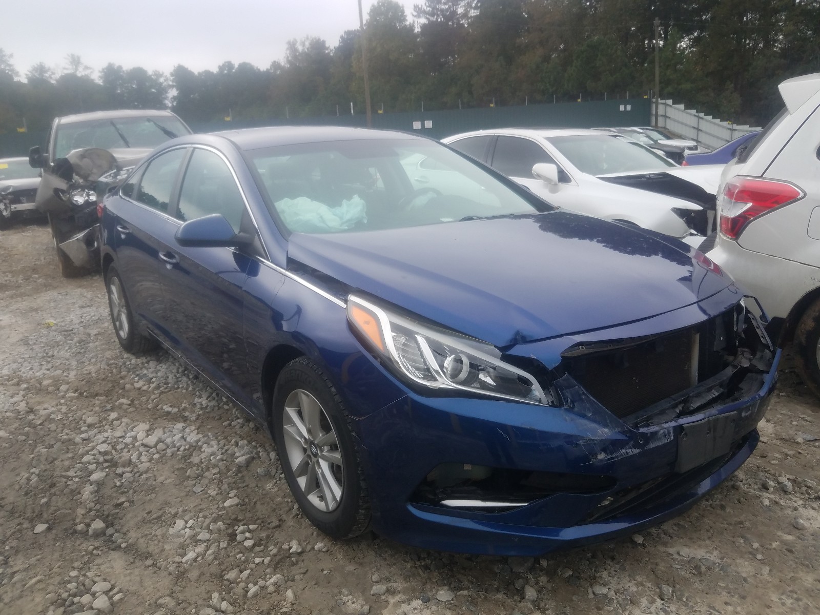 HYUNDAI SONATA SE 2015 5npe24afxfh123245