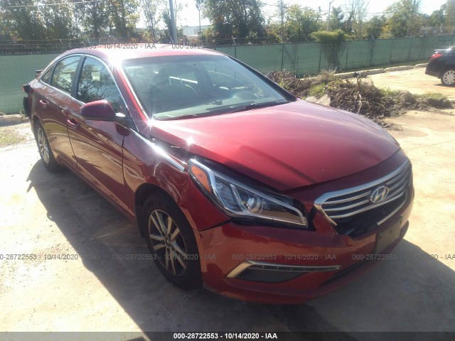 HYUNDAI SONATA 2015 5npe24afxfh145973