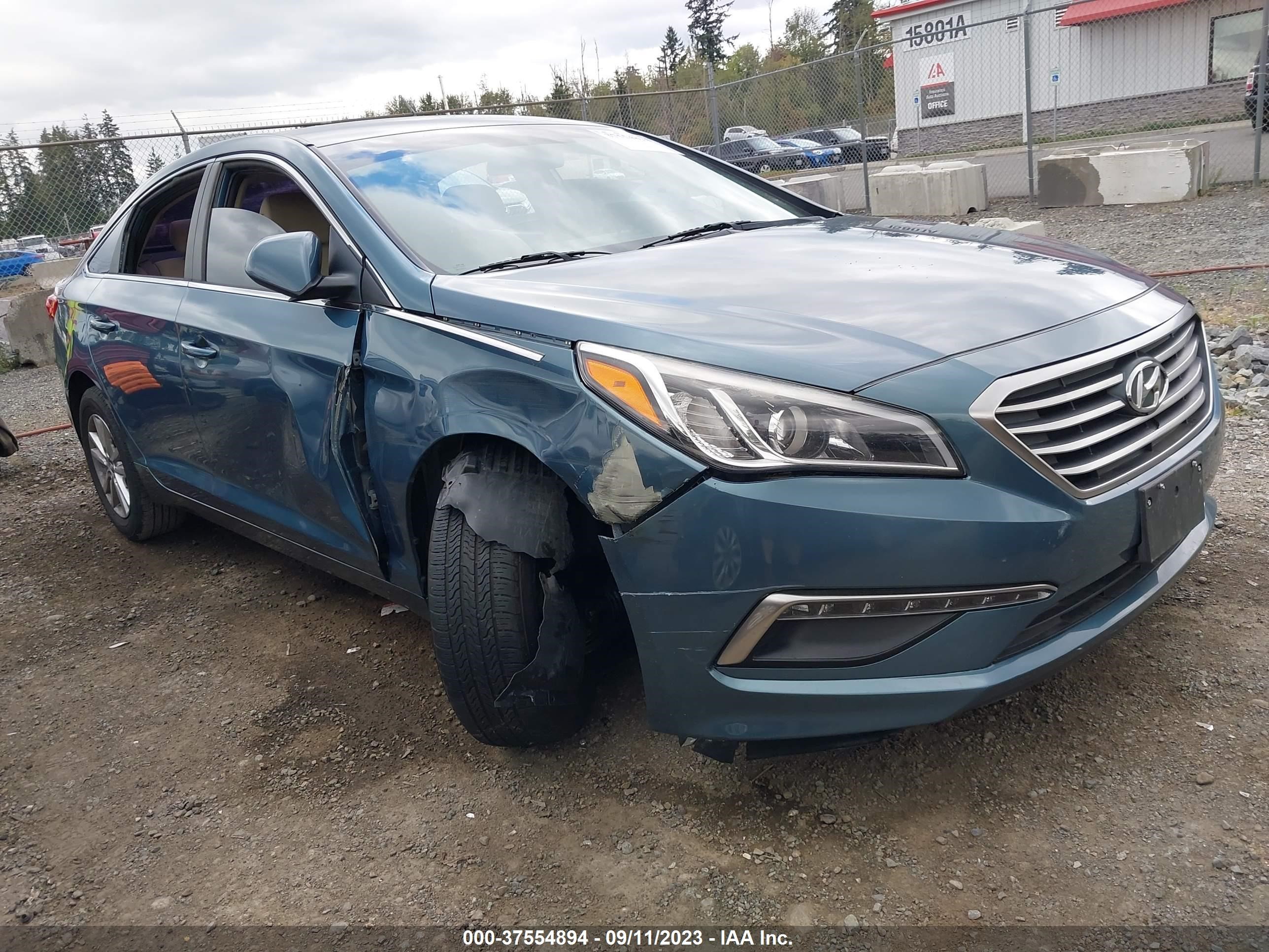 HYUNDAI SONATA 2015 5npe24afxfh147965