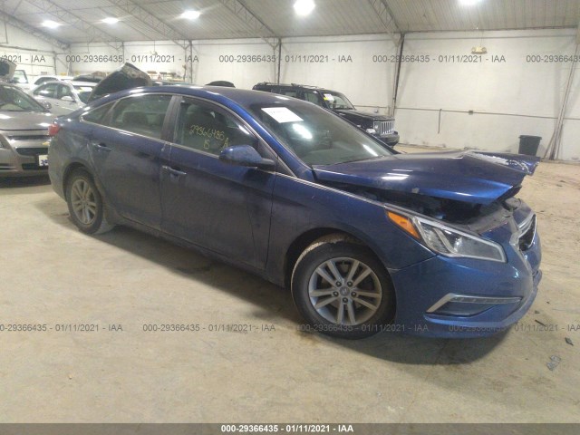 HYUNDAI SONATA 2015 5npe24afxfh165009