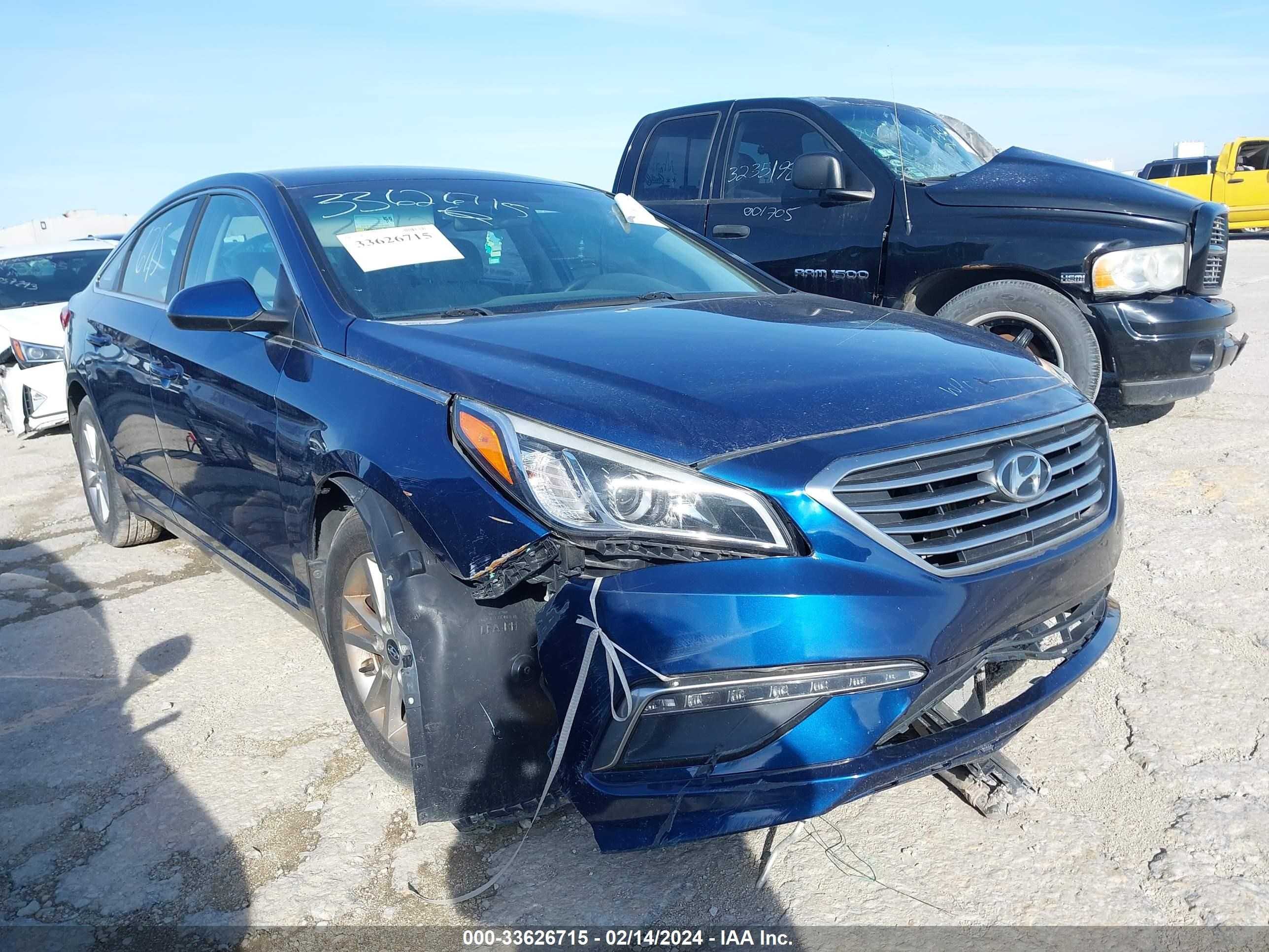 HYUNDAI SONATA 2015 5npe24afxfh238752