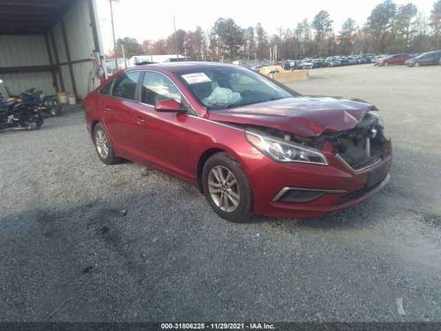 HYUNDAI SONATA 2016 5npe24afxgh309238