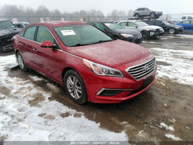 HYUNDAI SONATA 2016 5npe24afxgh310101