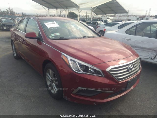 HYUNDAI SONATA 2016 5npe24afxgh331000