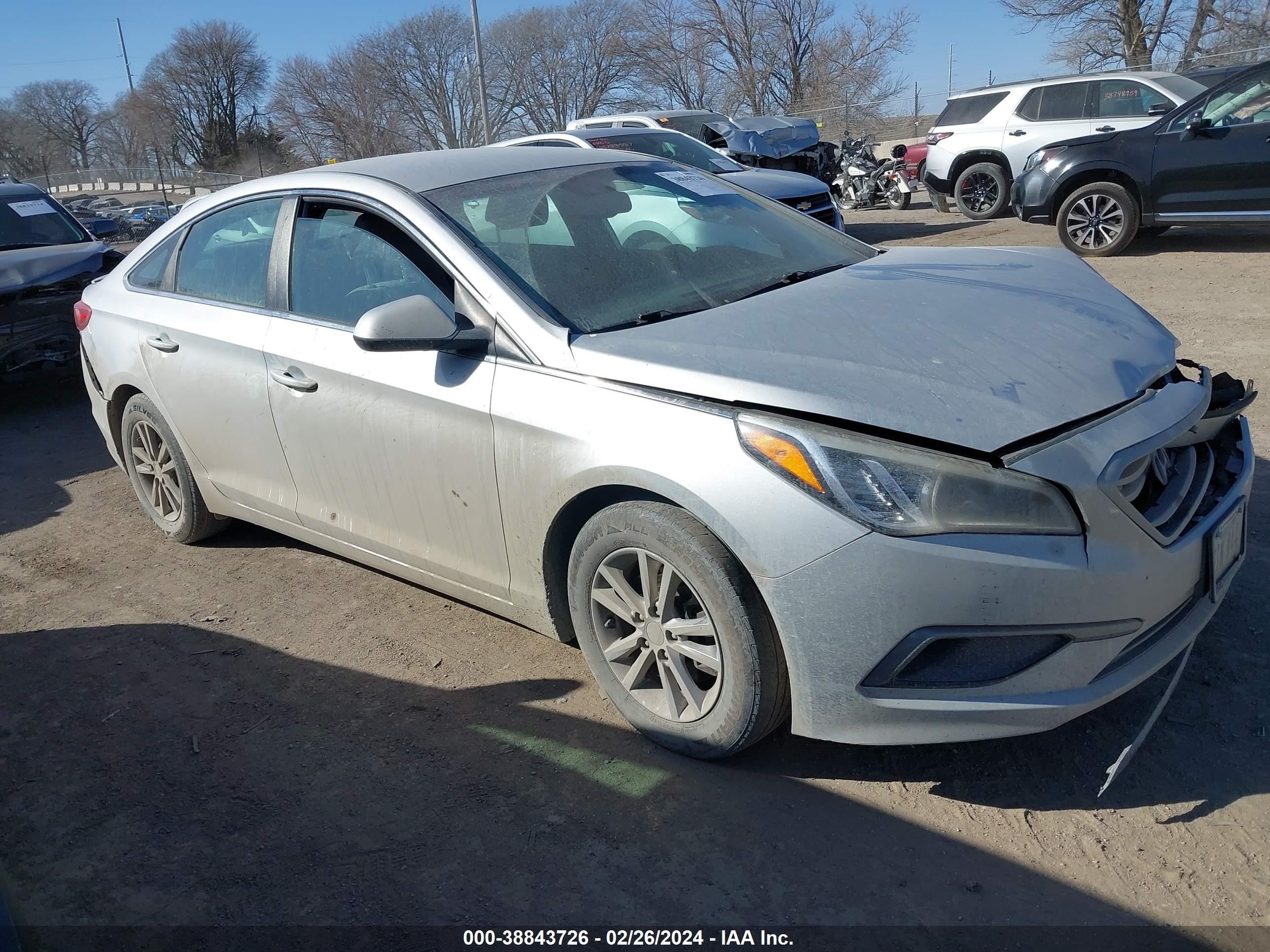 HYUNDAI SONATA 2016 5npe24afxgh375899