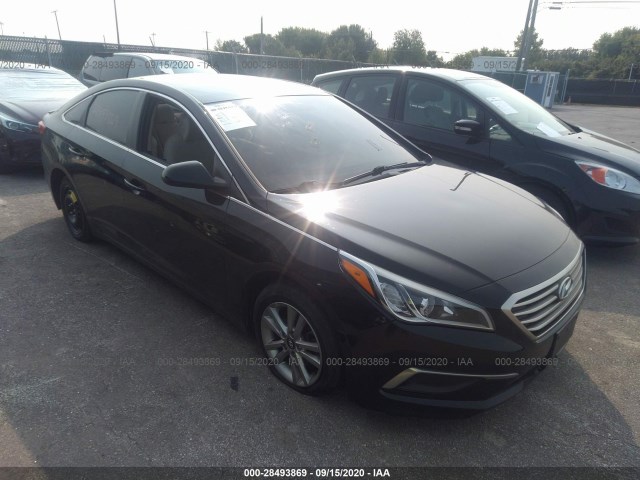 HYUNDAI SONATA 2016 5npe24afxgh391018