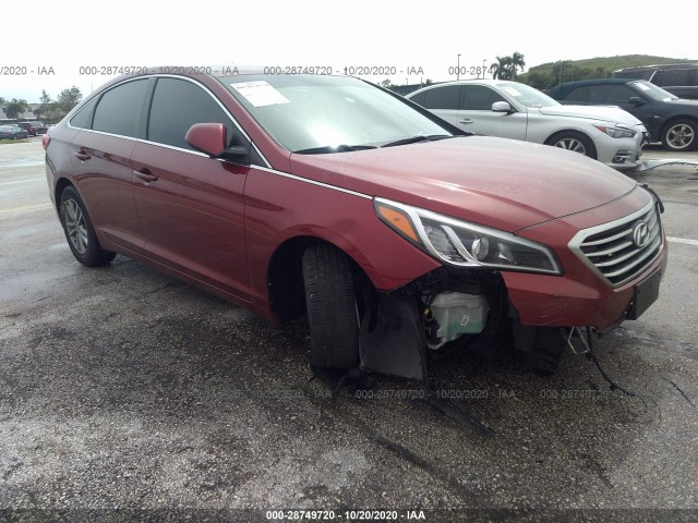 HYUNDAI SONATA 2016 5npe24afxgh393884