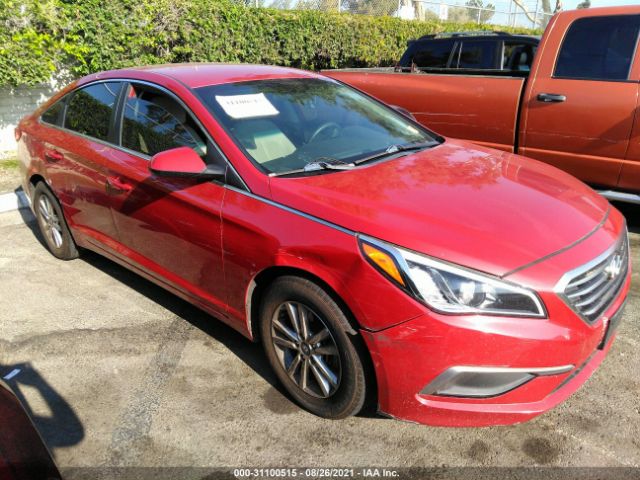 HYUNDAI SONATA 2017 5npe24afxhh452742