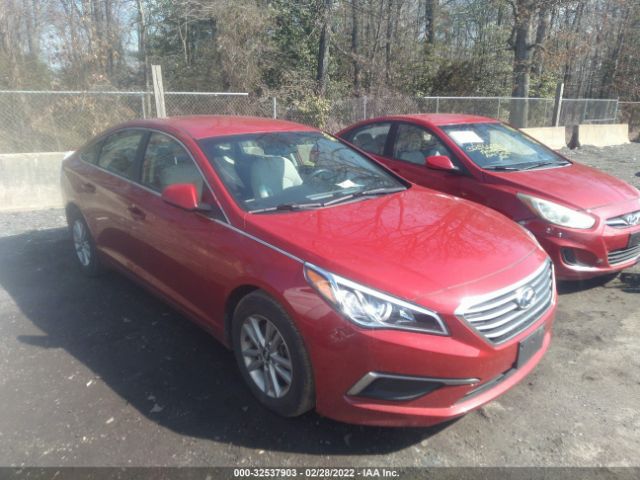 HYUNDAI SONATA 2017 5npe24afxhh481965