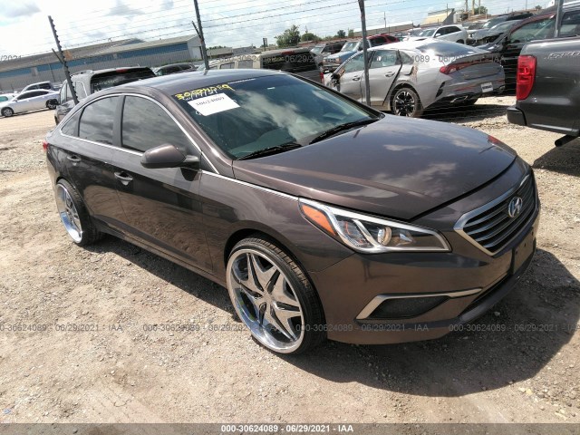 HYUNDAI SONATA 2017 5npe24afxhh492464