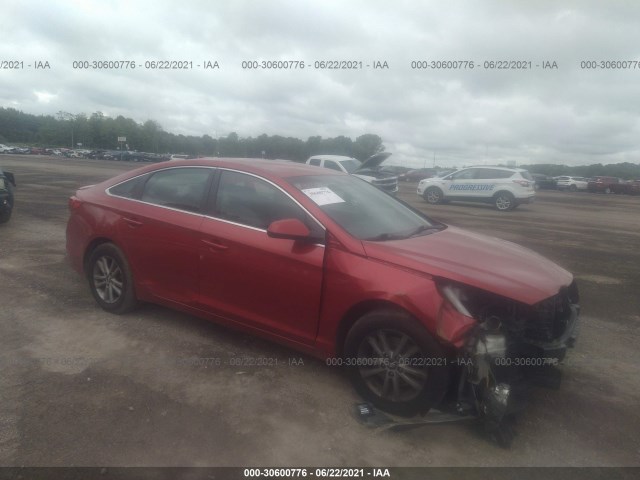 HYUNDAI SONATA 2017 5npe24afxhh492657