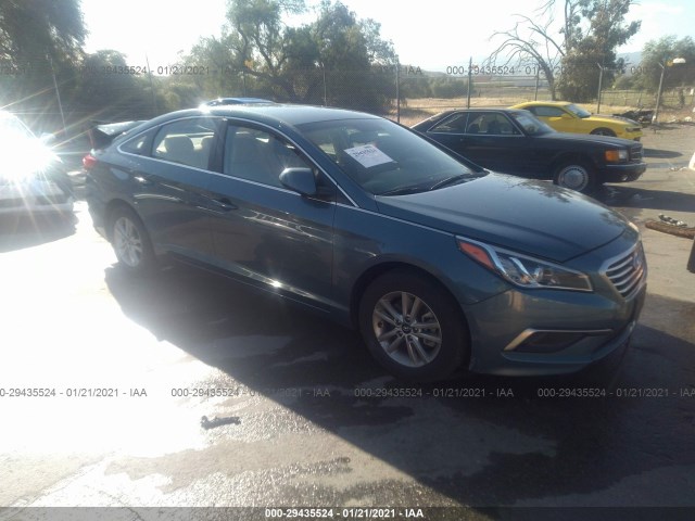 HYUNDAI SONATA 2017 5npe24afxhh495400