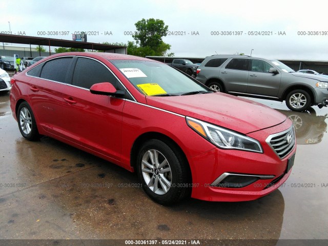 HYUNDAI SONATA 2017 5npe24afxhh495610