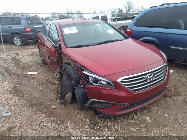 HYUNDAI SONATA 2017 5npe24afxhh512082