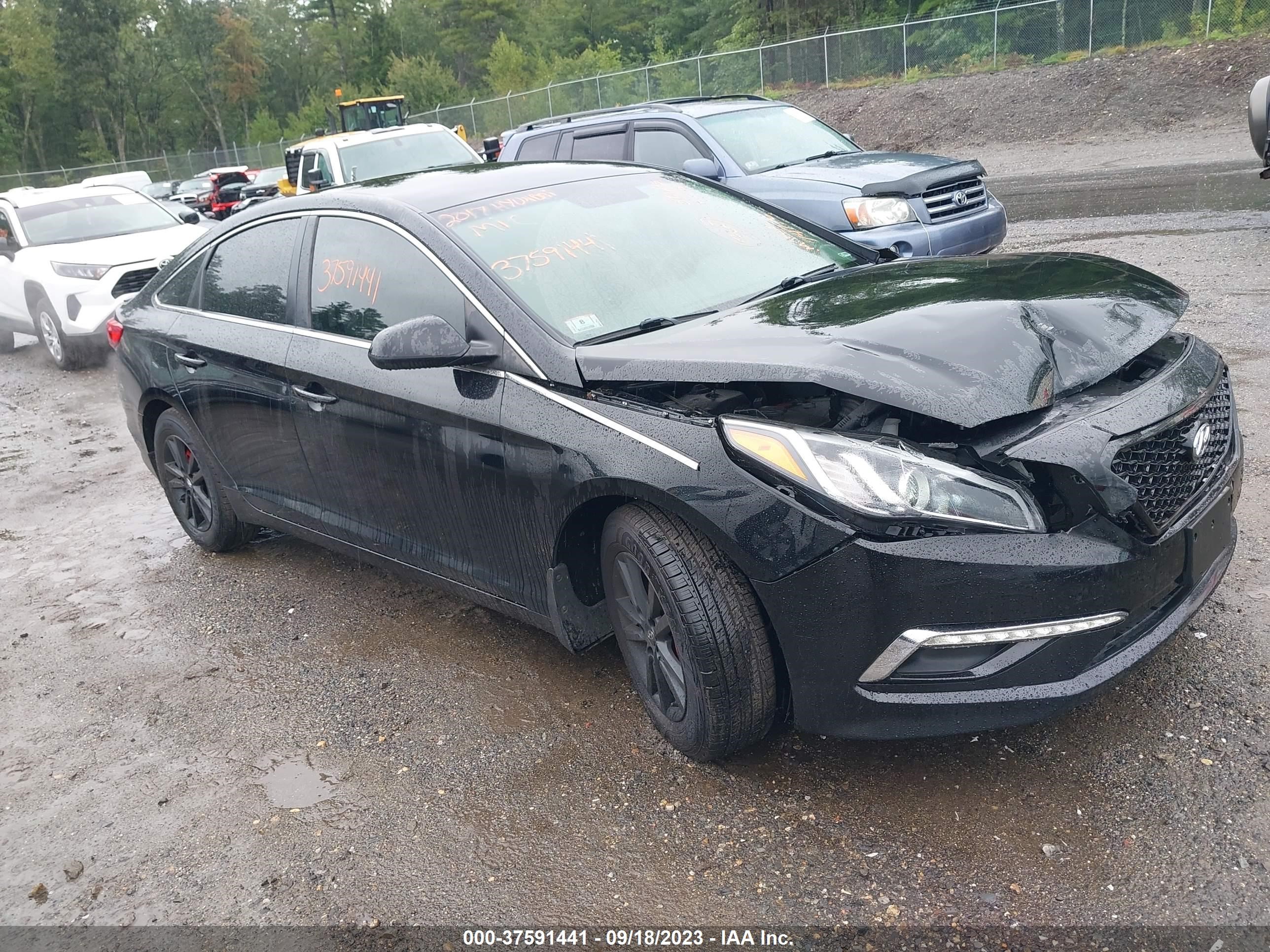 HYUNDAI SONATA 2017 5npe24afxhh519257