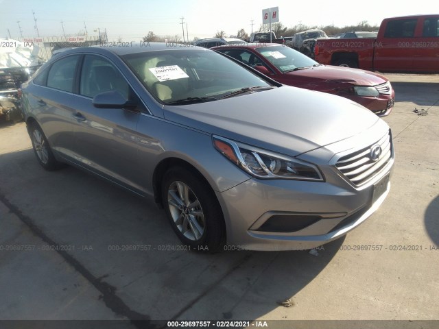 HYUNDAI SONATA 2017 5npe24afxhh520280