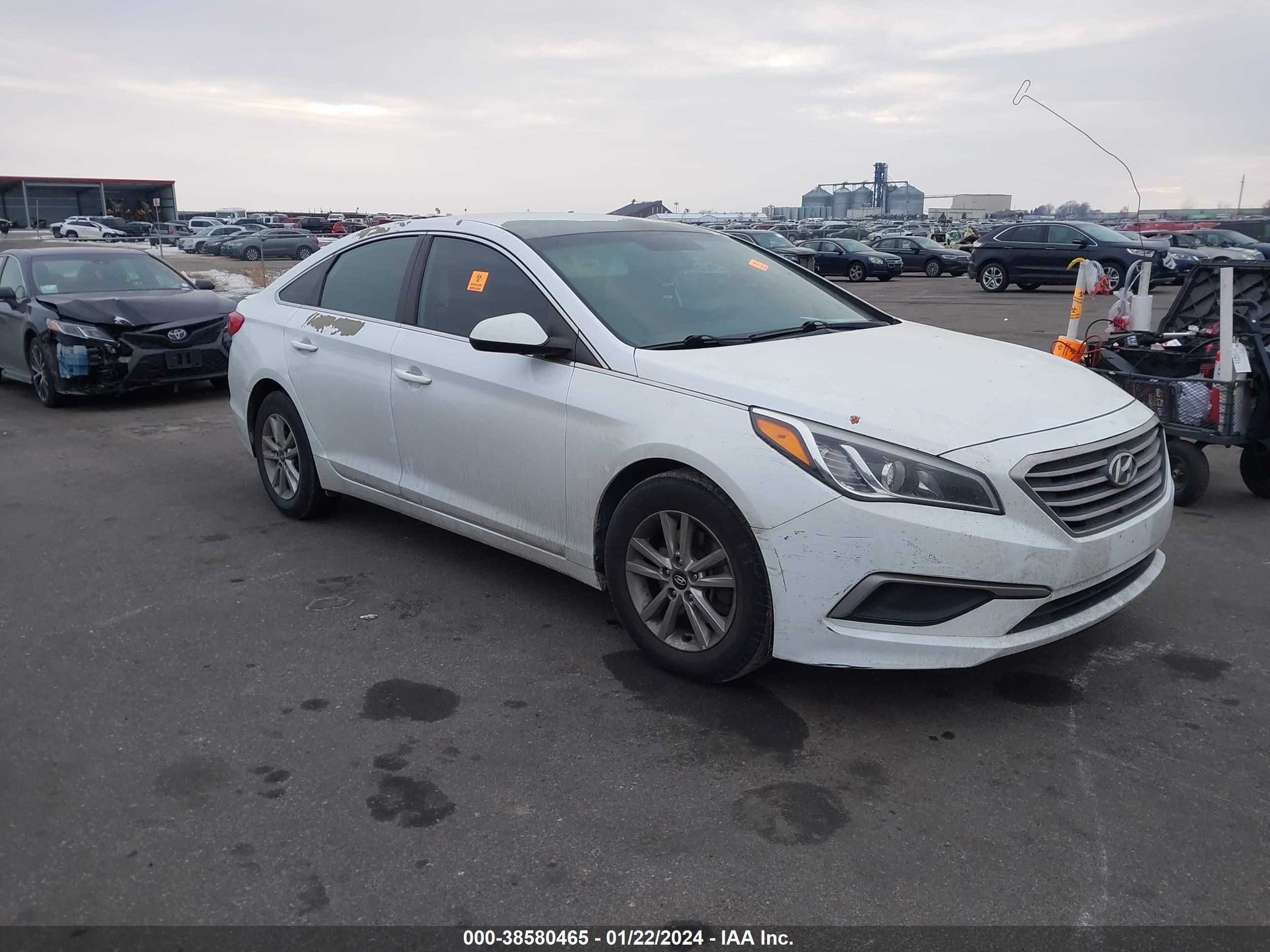 HYUNDAI SONATA 2017 5npe24afxhh525723