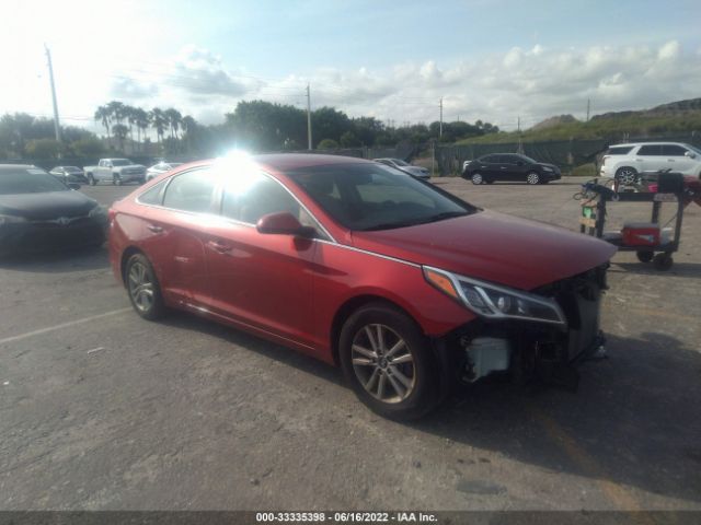 HYUNDAI SONATA 2017 5npe24afxhh525835