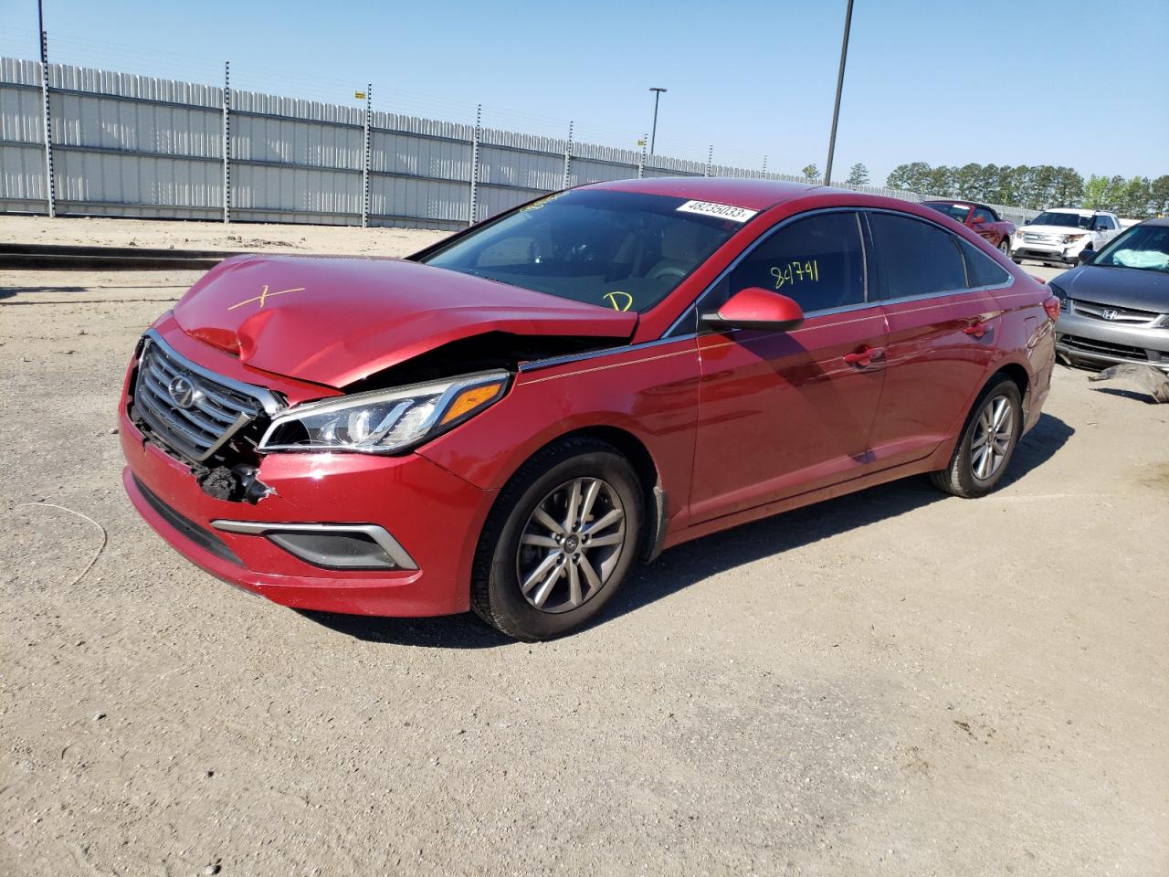 HYUNDAI SONATA 2017 5npe24afxhh531067