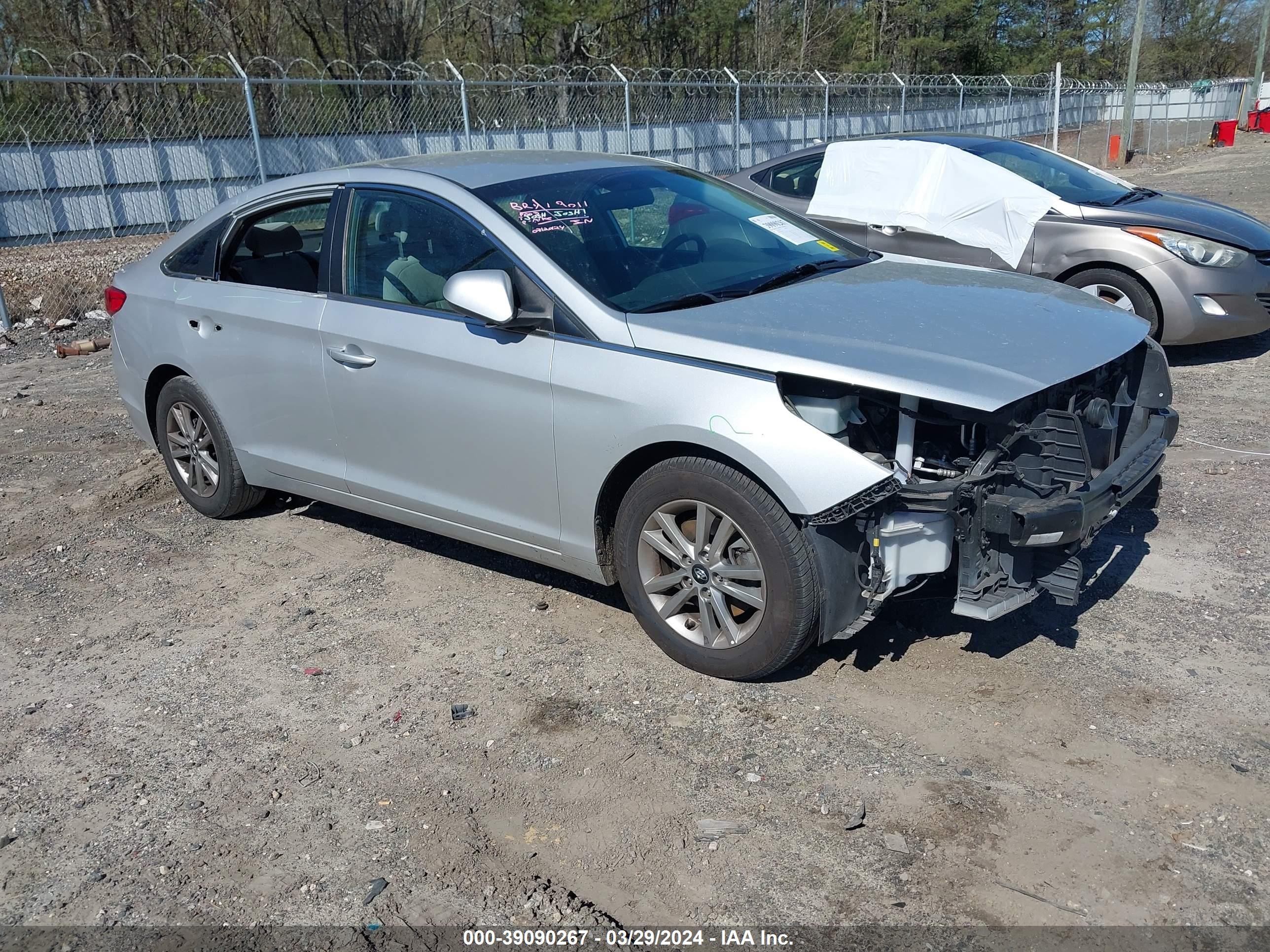 HYUNDAI SONATA 2017 5npe24afxhh534261