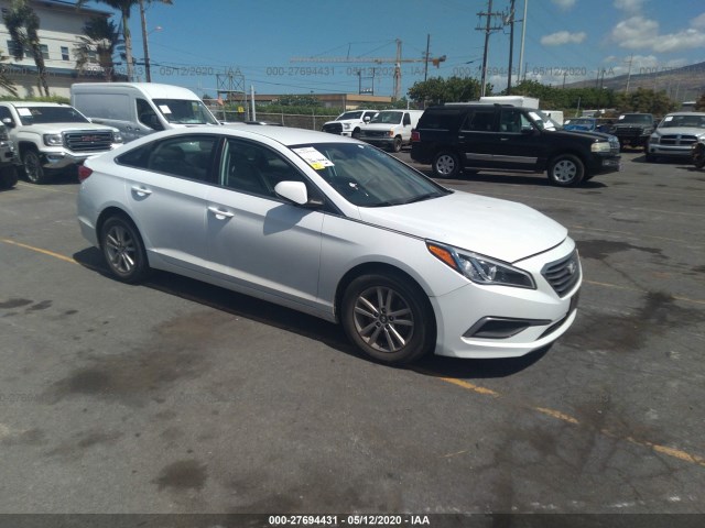 HYUNDAI SONATA 2017 5npe24afxhh541100