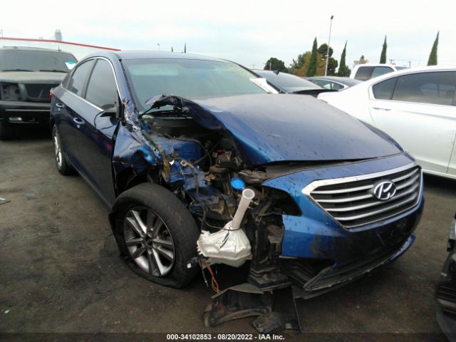 HYUNDAI SONATA 2017 5npe24afxhh547527