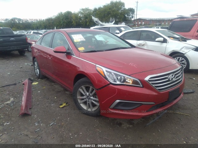 HYUNDAI SONATA 2017 5npe24afxhh548662