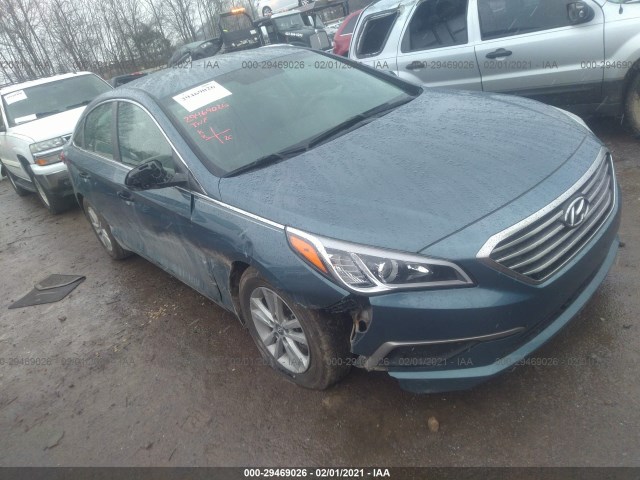 HYUNDAI SONATA 2017 5npe24afxhh575781