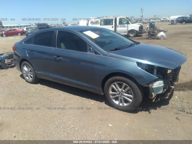 HYUNDAI SONATA 2017 5npe24afxhh580270