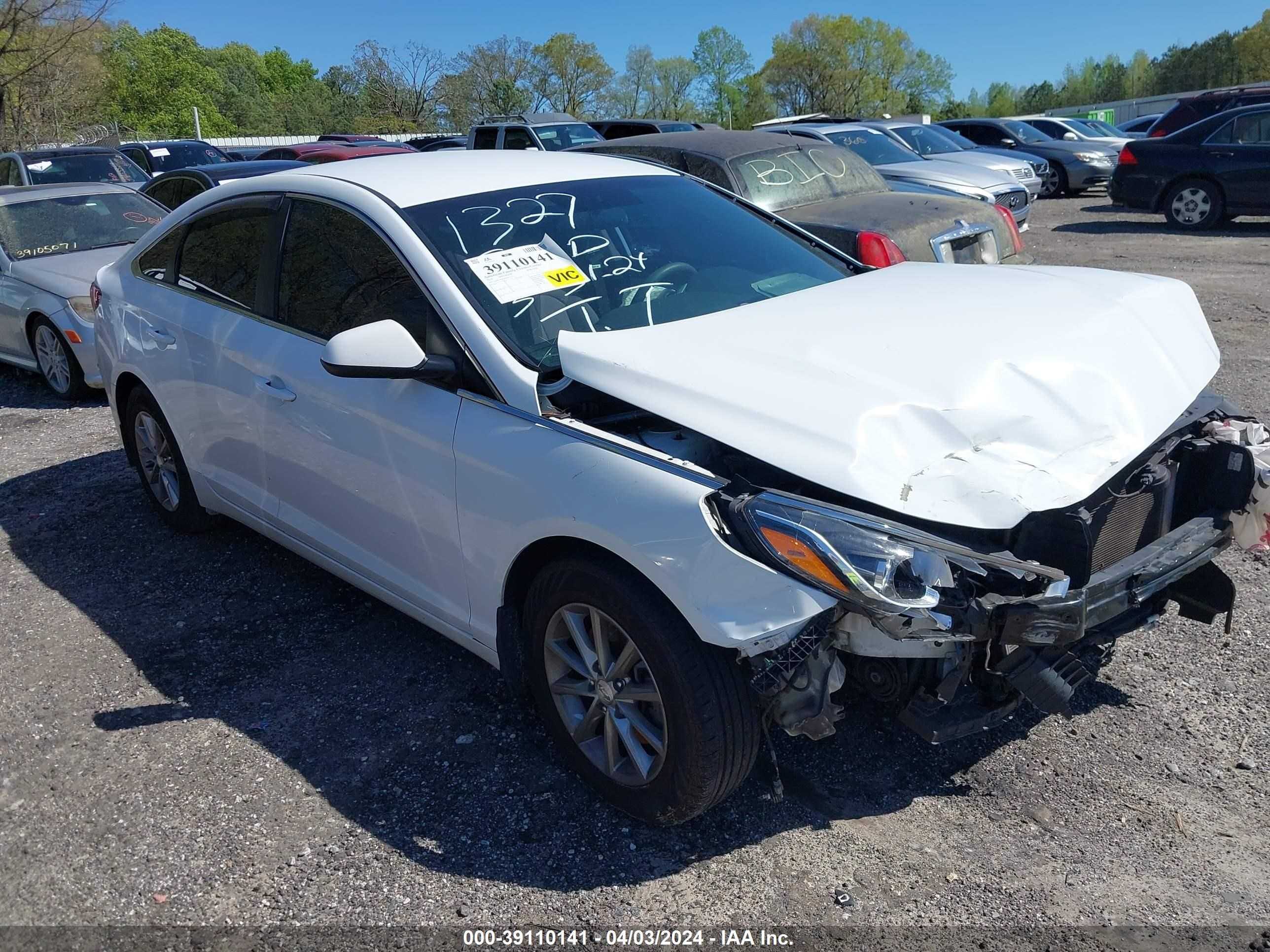 HYUNDAI SONATA 2018 5npe24afxjh651327