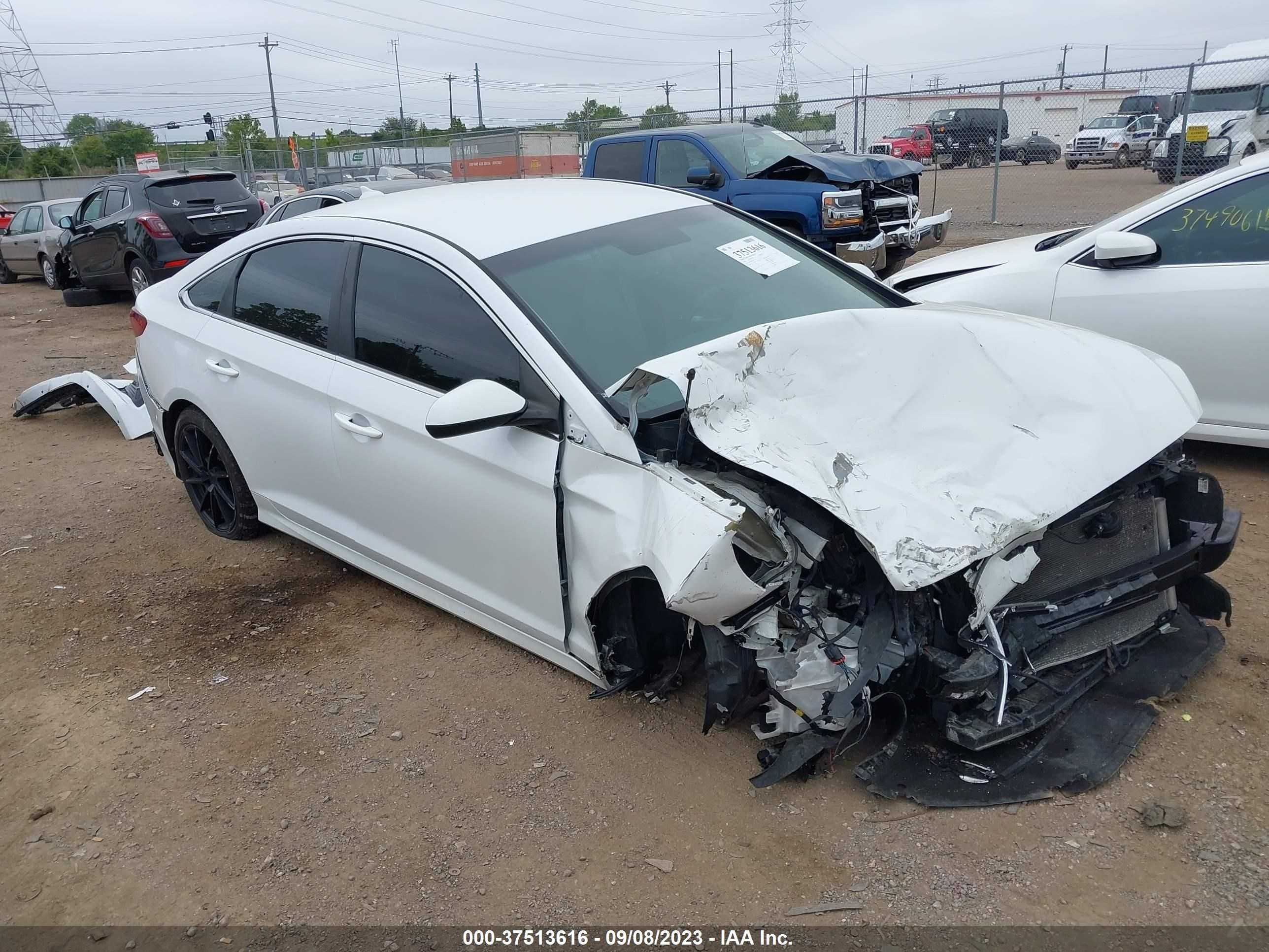 HYUNDAI SONATA 2018 5npe24afxjh711736