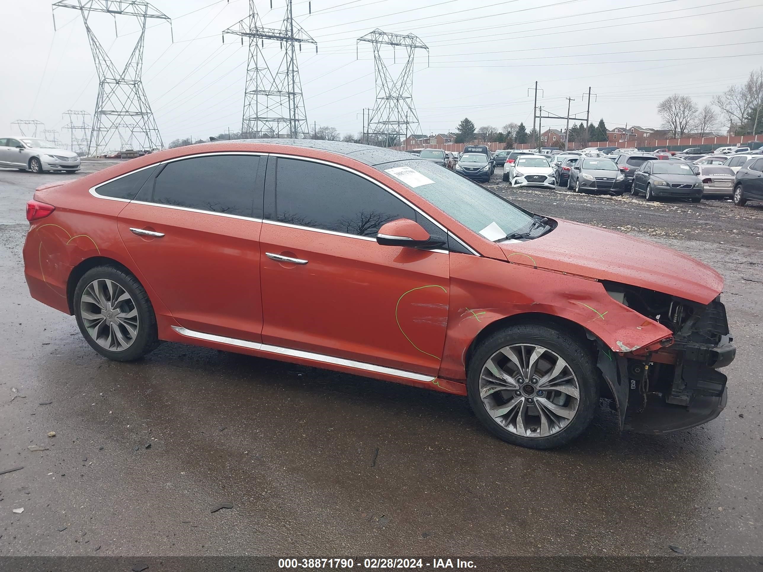 HYUNDAI SONATA 2015 5npe34ab2fh138266