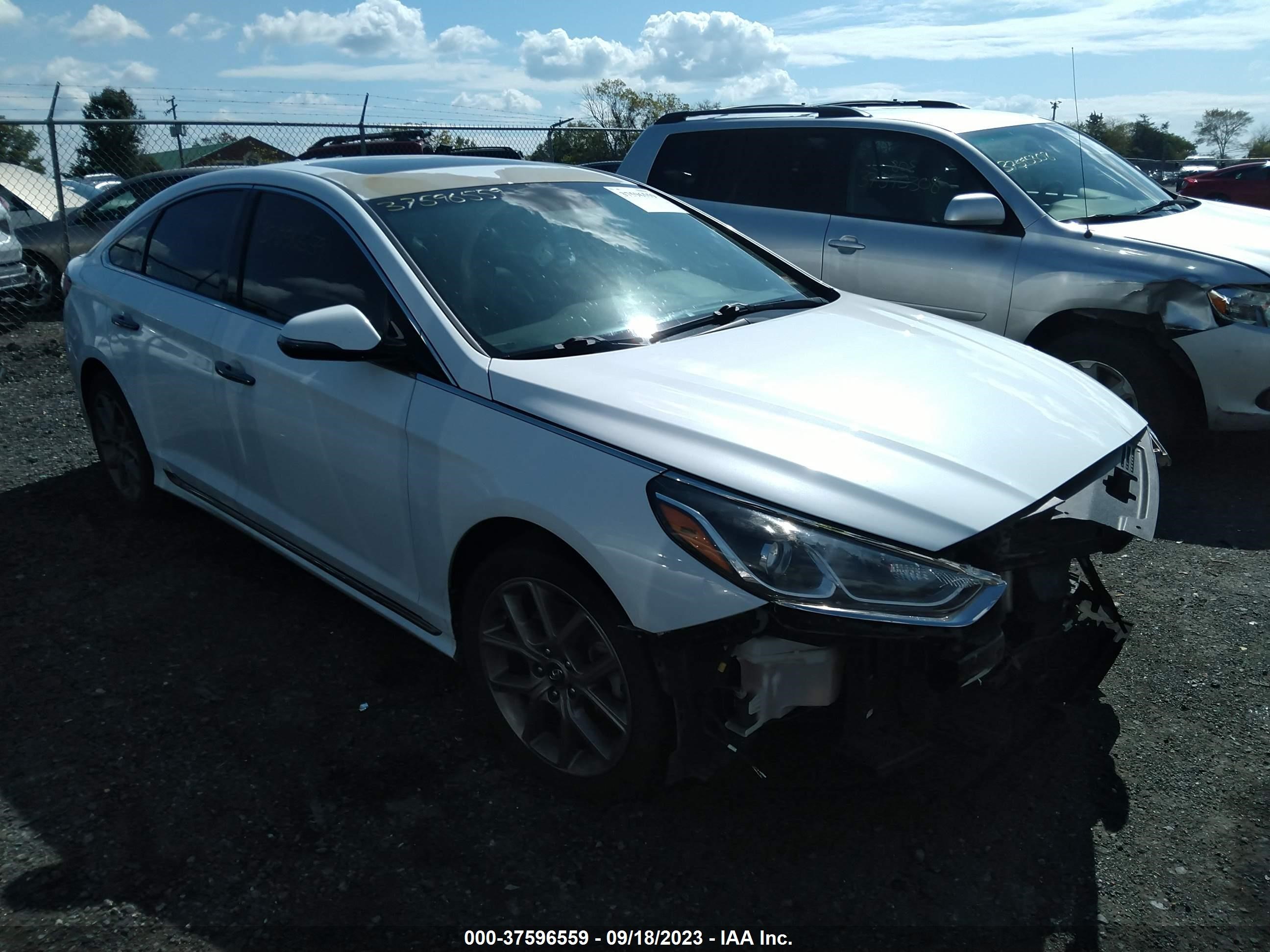 HYUNDAI SONATA 2018 5npe34ab8jh616098