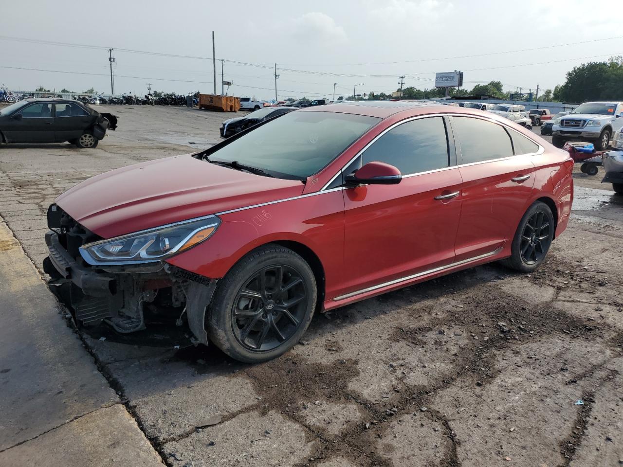 HYUNDAI SONATA 2018 5npe34ab8jh617459