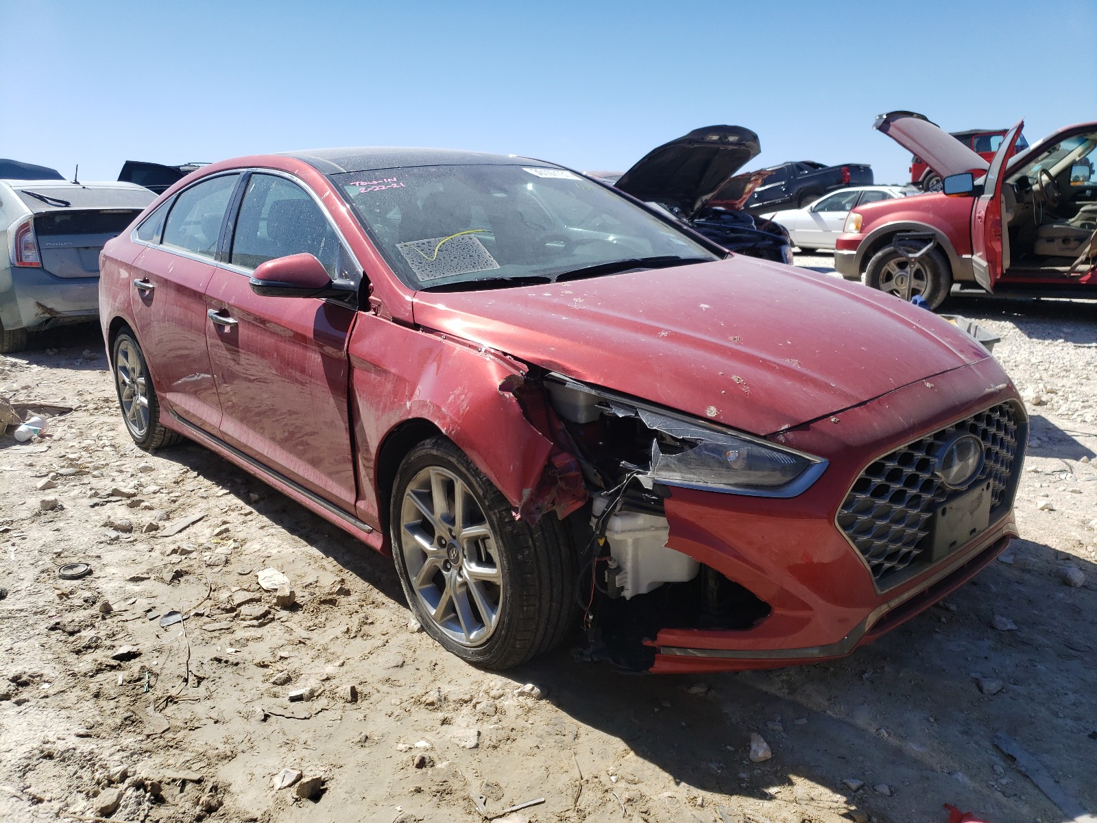 HYUNDAI SONATA LIM 2019 5npe34ab9kh812181