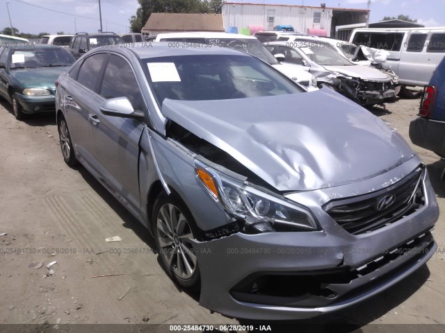 HYUNDAI SONATA 2015 5npe34af0fh081987