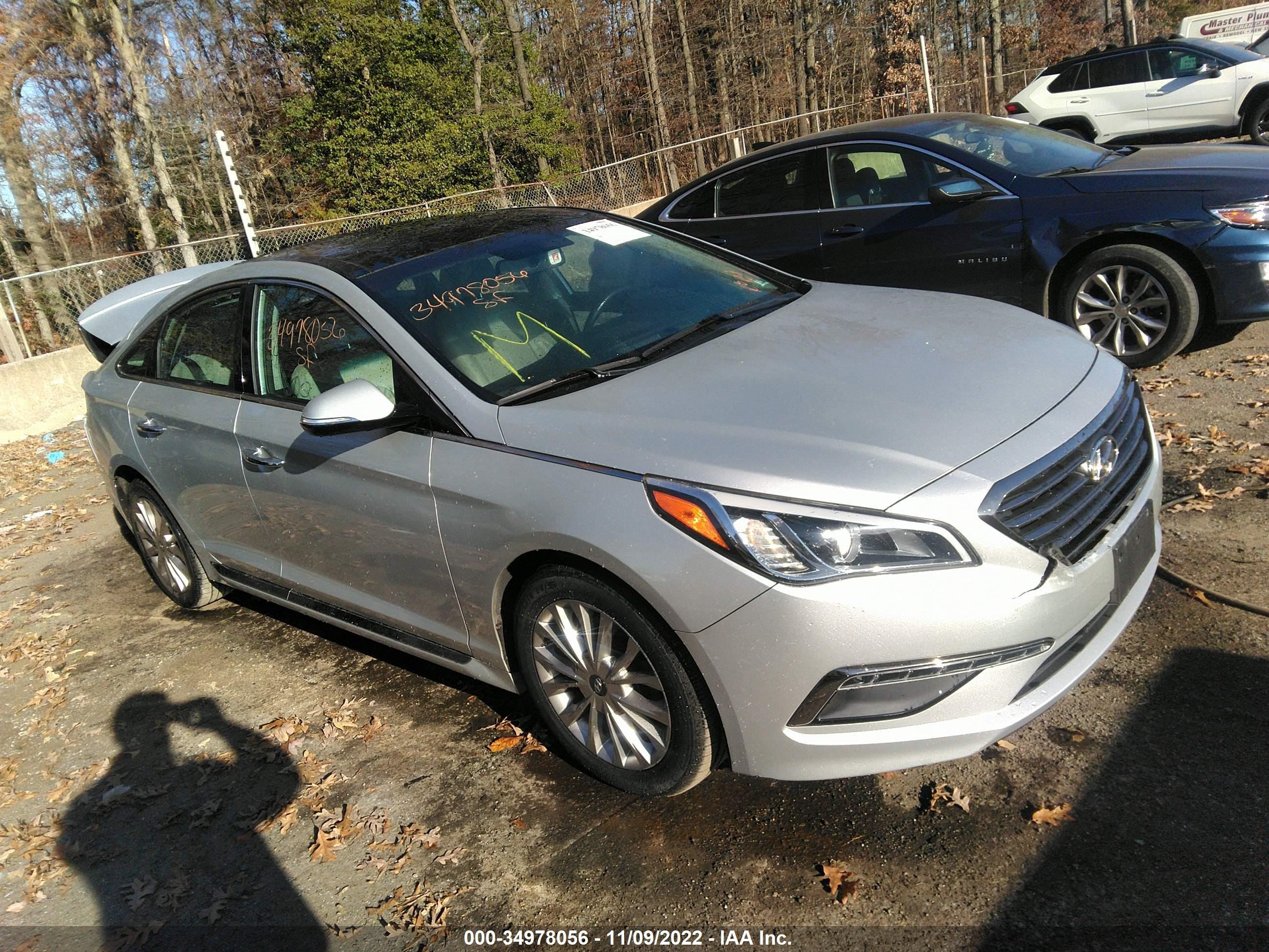 HYUNDAI SONATA 2015 5npe34af0fh090687