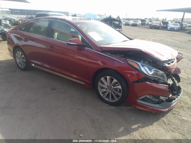 HYUNDAI SONATA 2015 5npe34af0fh096103