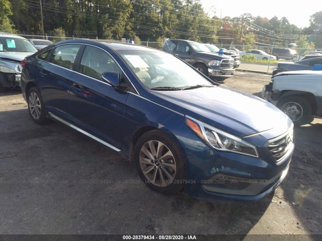 HYUNDAI SONATA 2015 5npe34af0fh098305