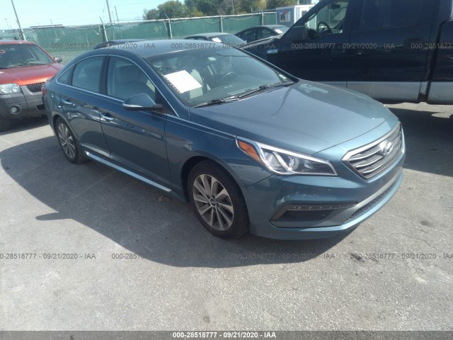 HYUNDAI SONATA 2015 5npe34af0fh126569