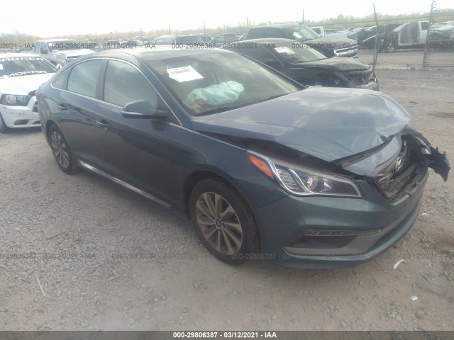 HYUNDAI SONATA 2015 5npe34af0fh165131