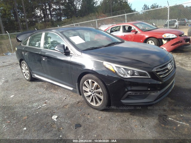 HYUNDAI SONATA 2016 5npe34af0gh265151