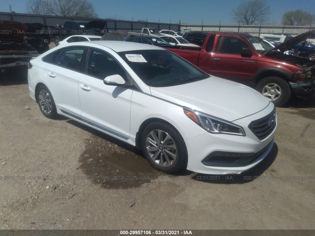 HYUNDAI SONATA 2016 5npe34af0gh342455