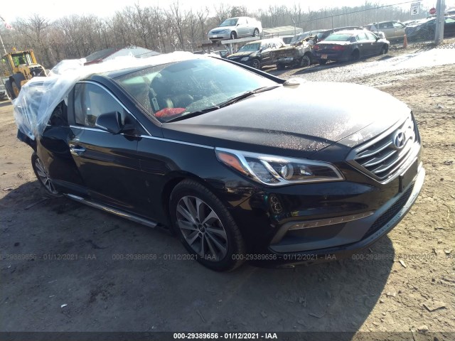 HYUNDAI SONATA 2016 5npe34af0gh350345