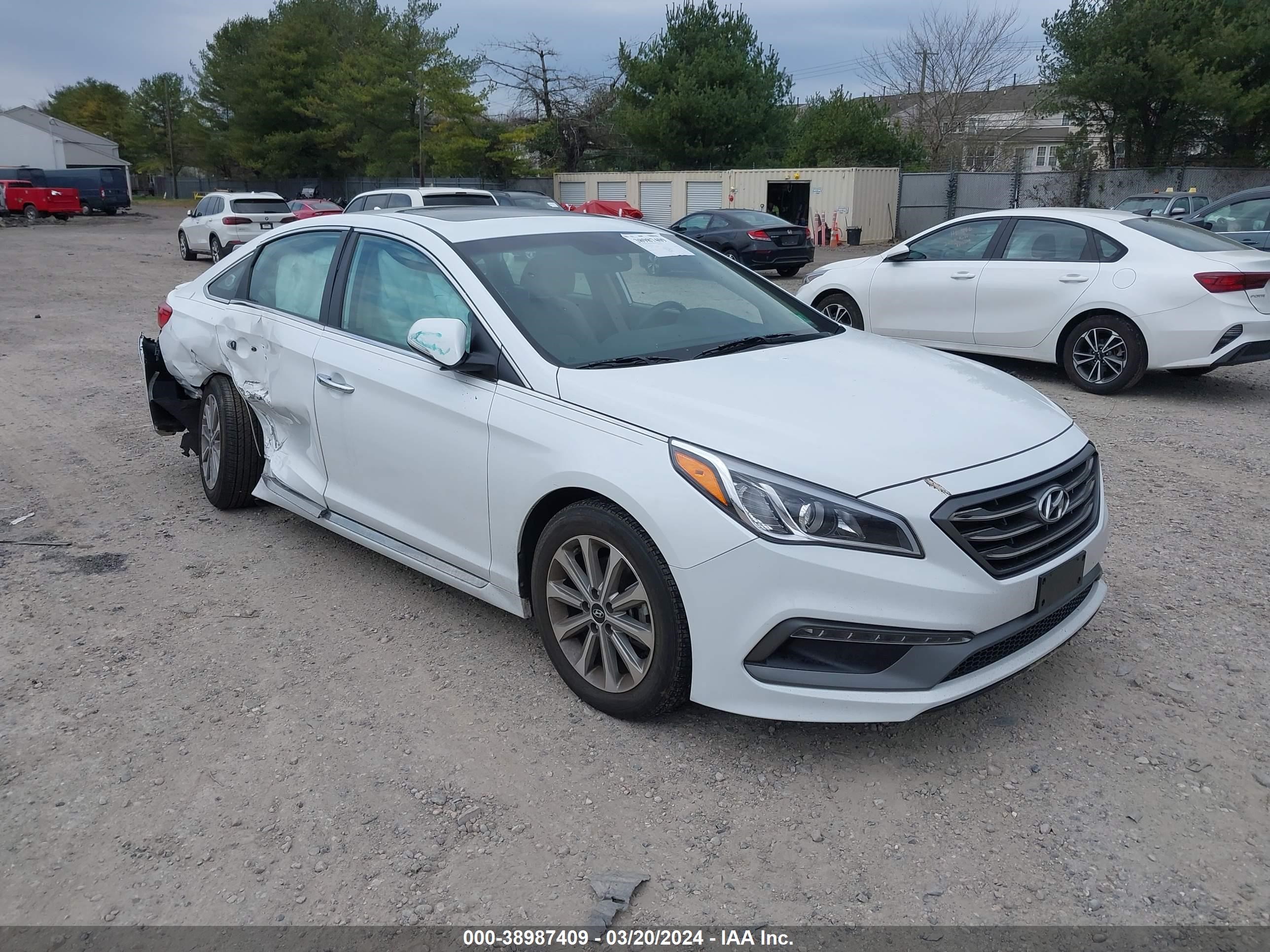 HYUNDAI SONATA 2016 5npe34af0gh352385