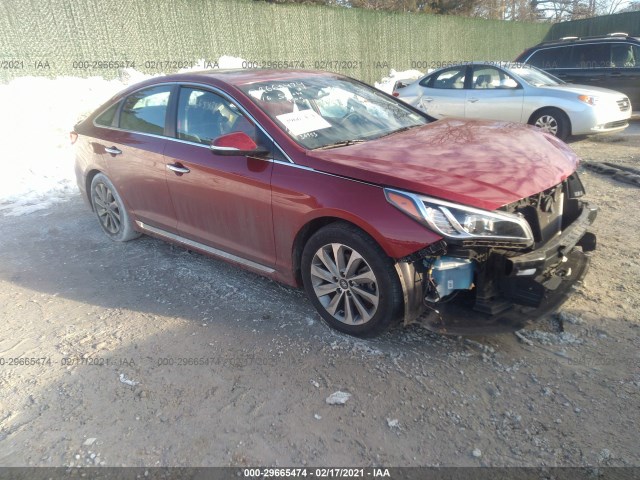 HYUNDAI SONATA 2016 5npe34af0gh431460