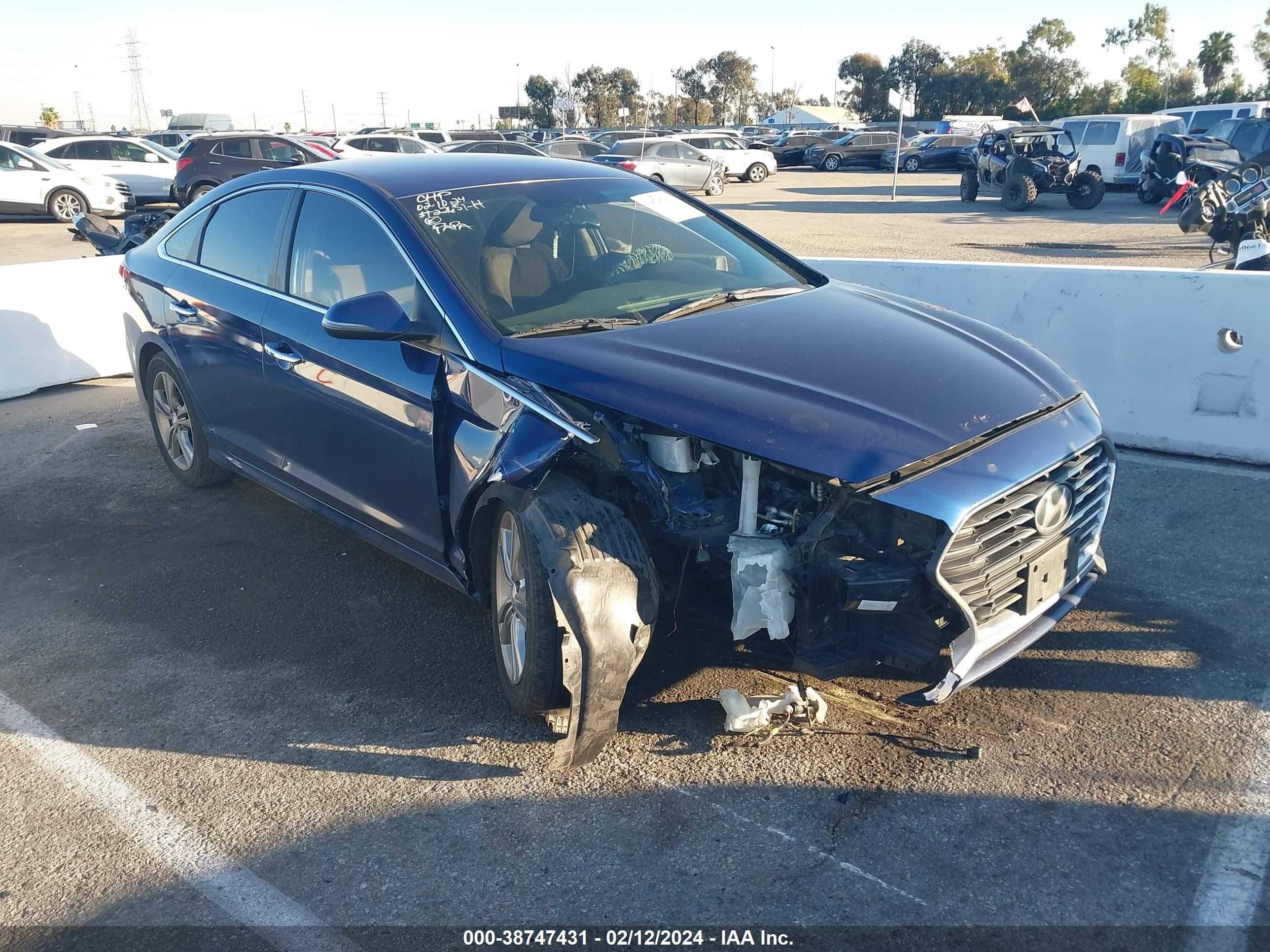 HYUNDAI SONATA 2018 5npe34af0jh645940