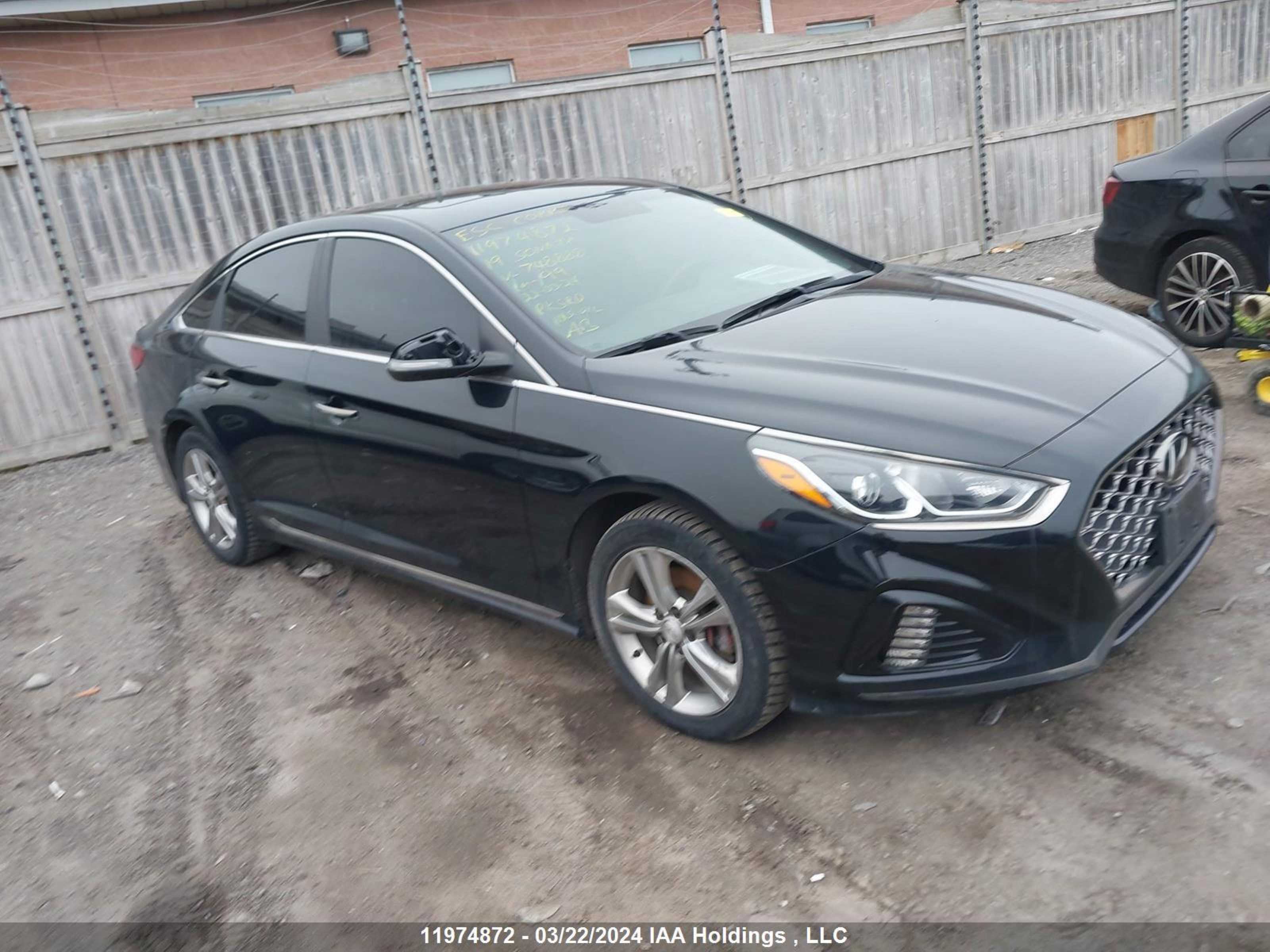 HYUNDAI SONATA 2019 5npe34af0kh748888