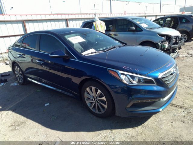 HYUNDAI SONATA 2017 5npe34af1hh504370